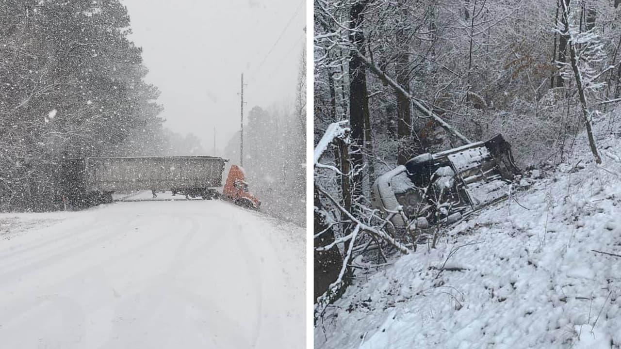 El Servicio Nacional Meteorológico dijo que caerá bastante nieve y que los viajes por carretera se podrían ver afectados. Agregó que las temperaturas caerán por debajo del punto de congelación y que es probable que se forme 'hielo negro' entre el sábado por la noche y la mañana del domingo. "Si debes viajar, lleva una linterna extra, comida y agua en tu vehículo durante una emergencia".