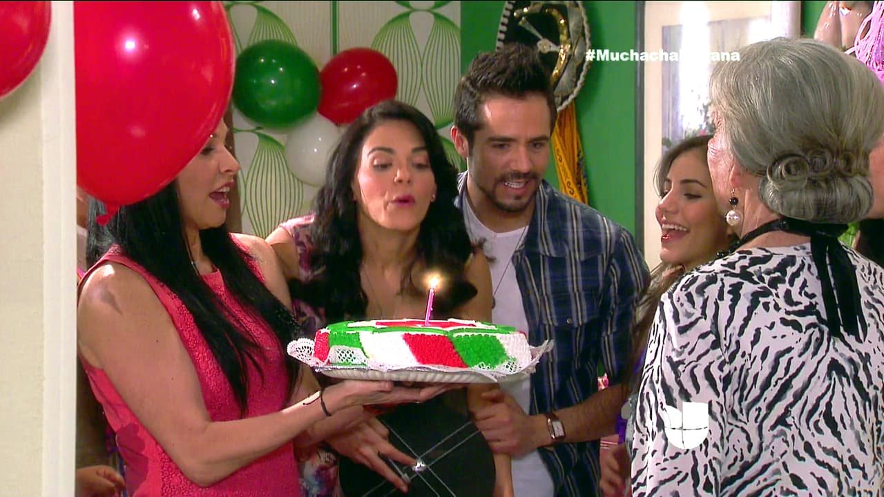 En Muchacha Italiana Viene a Casarse, Pedro preparó una fiesta sorpresa para festejar el cumpleaños de Fiorella y ahí le confesó a Eloísa que son marido y mujer.