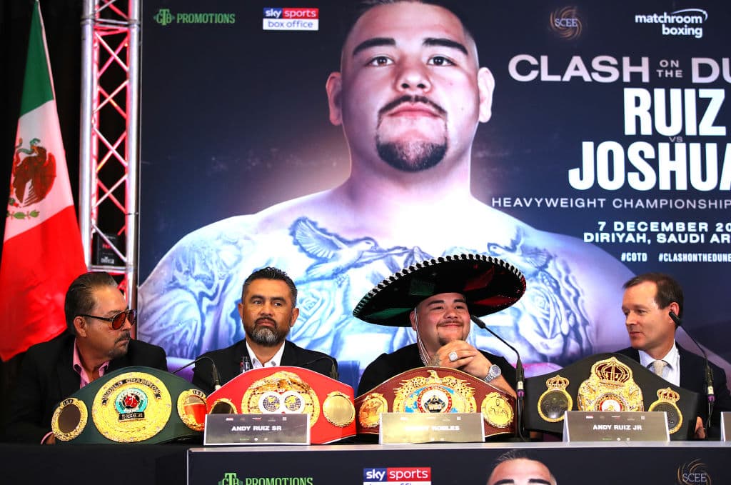 Sin embargo, el propio
<b>Ruiz</b> reconoció su derrota y aceptó haber cometido errores durante su preparación para la pelea.