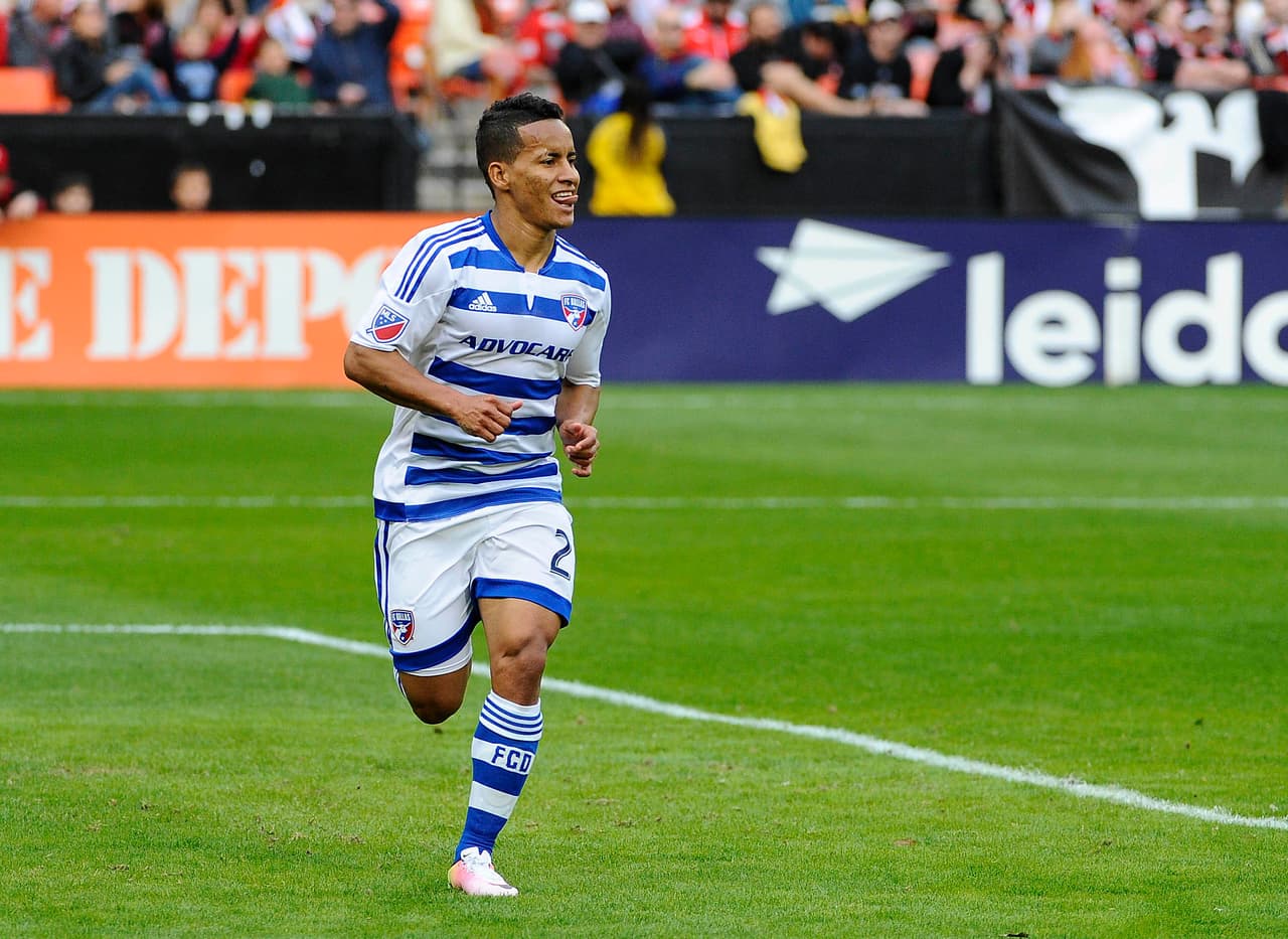 El volante colombiano de FC Dallas Michael Barrios es elegido Jugador de la Semana