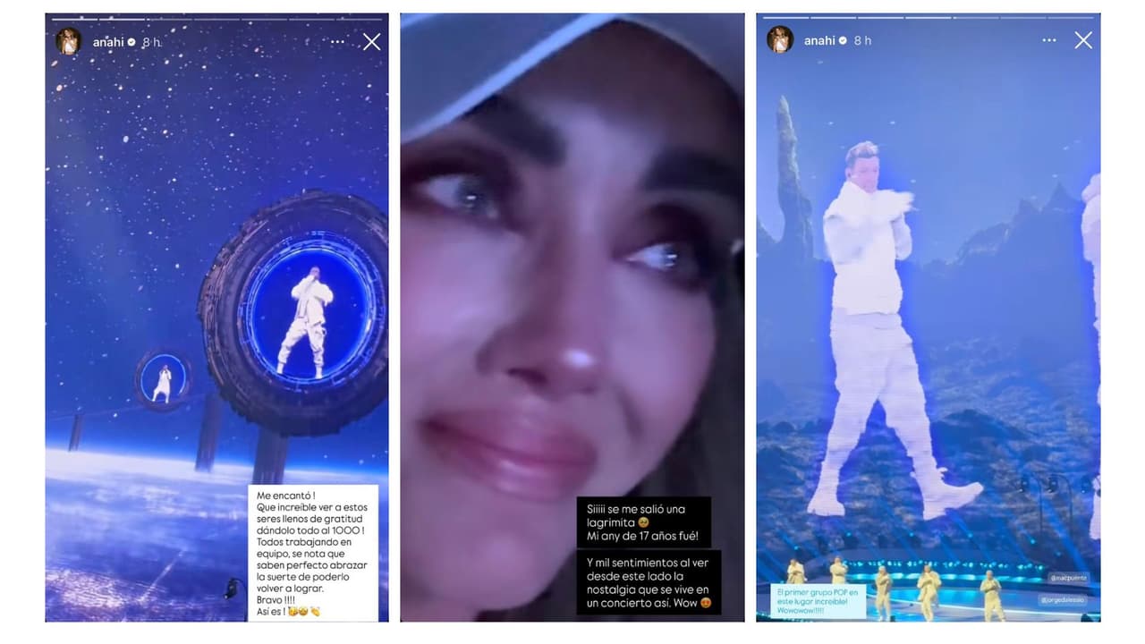 El mensaje de Anahí.