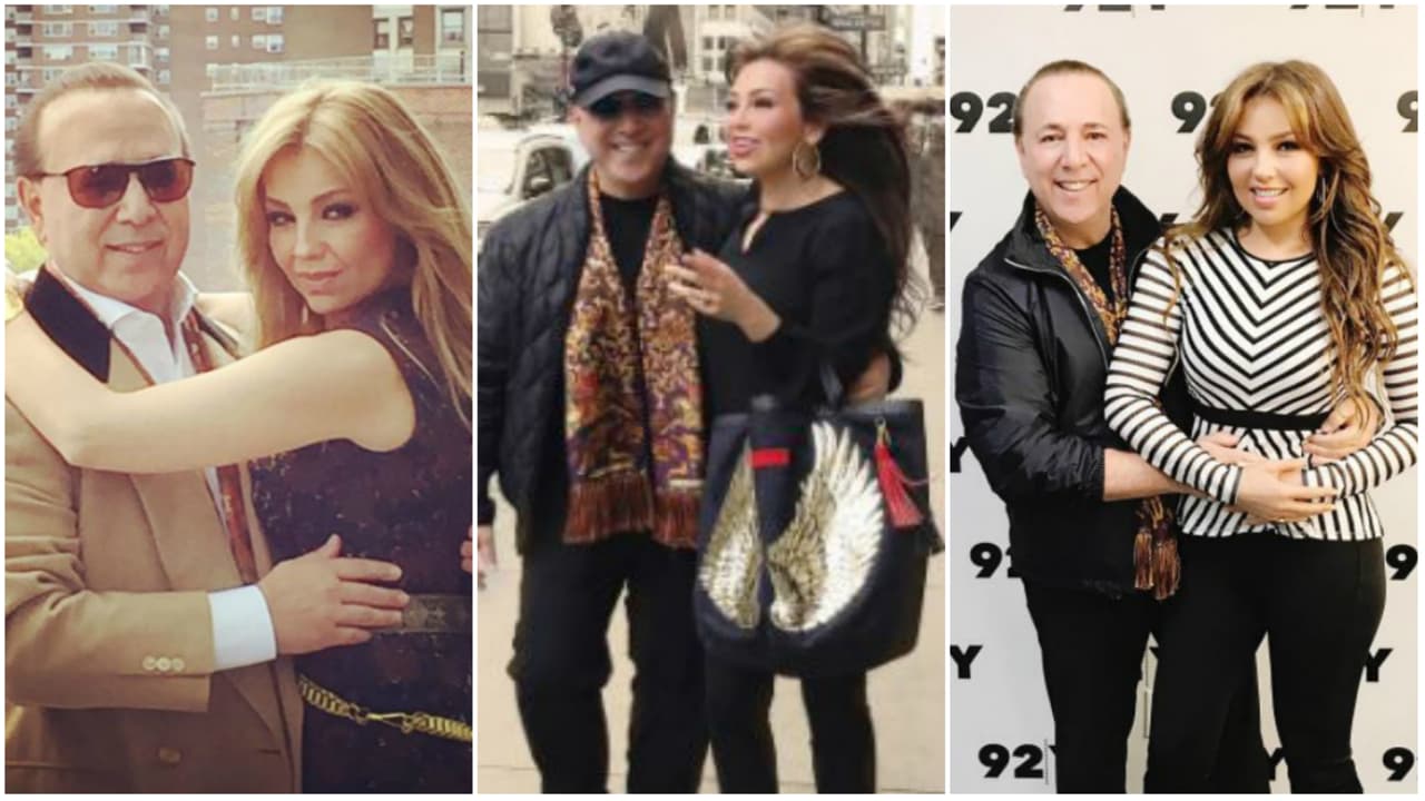 Después del auto eléctrico, mira la nueva sorpresa de Tommy Mottola a Thalía