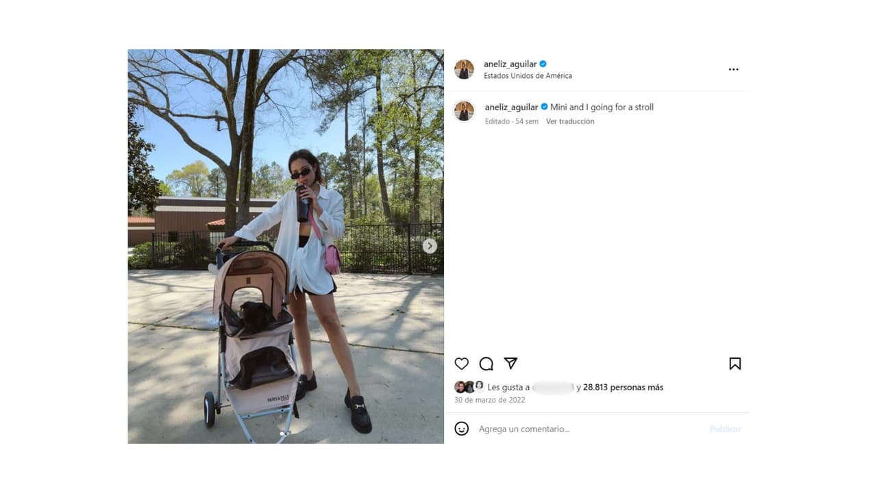 Mini Aguilar tiene una vida de lujos.