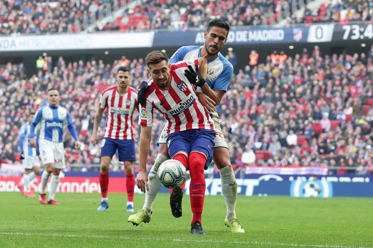 Simeone: "Herrera estuvo un mes fuera y apareció Llorente"