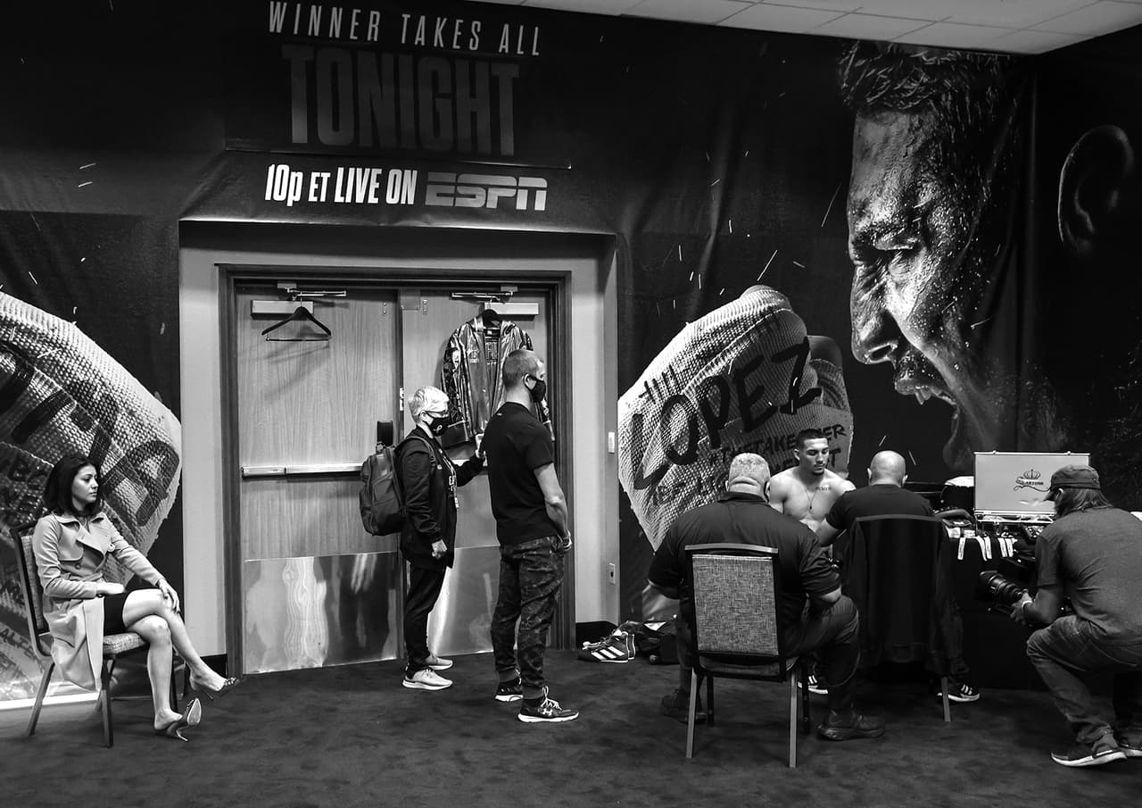 Así se vivieron los instantes previos al combate por la unificación de los títulos CMB, AMB, OMB y FIB.