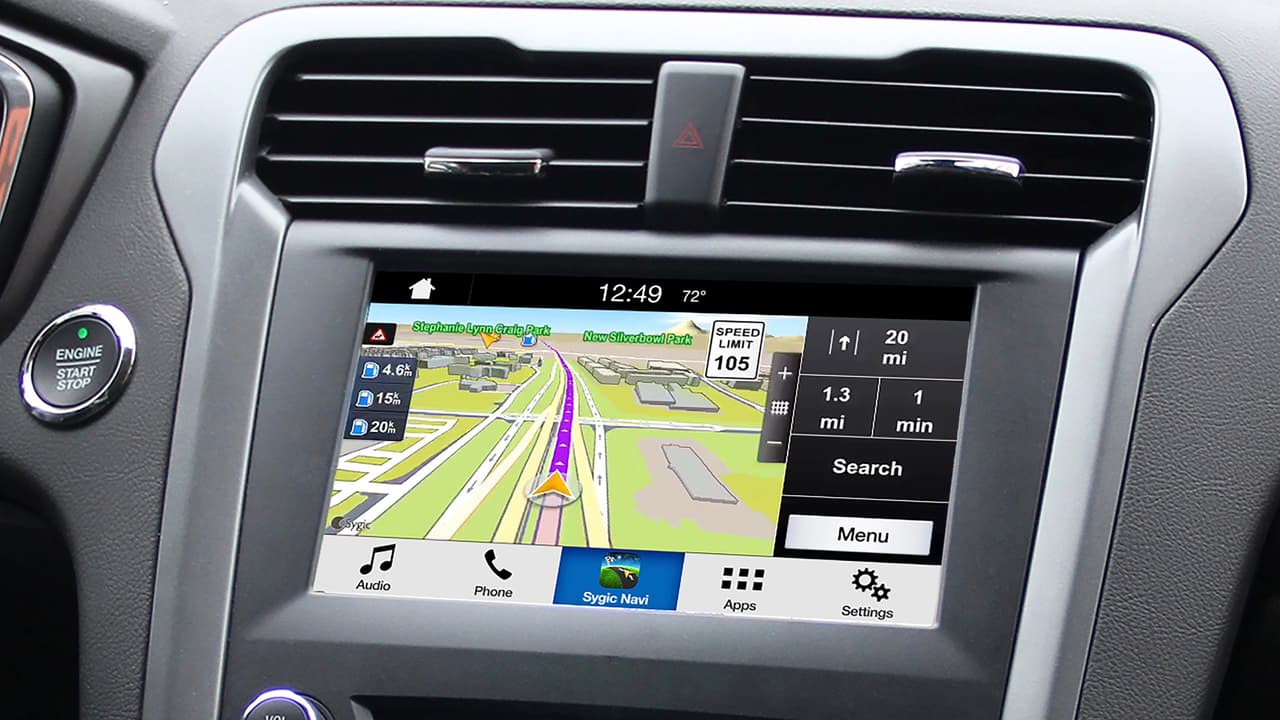 New mobile navigation capability for Ford SYNC® 3 AppLink™ projects smartphone apps directly to the vehicle touch screen