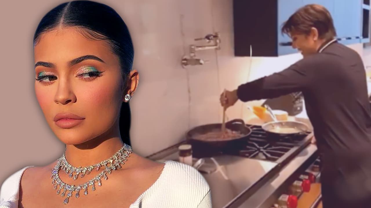 A Kris Jenner le va bien en los negocios, pero no en la cocina: tuvo un accidente y Kylie lo grabó