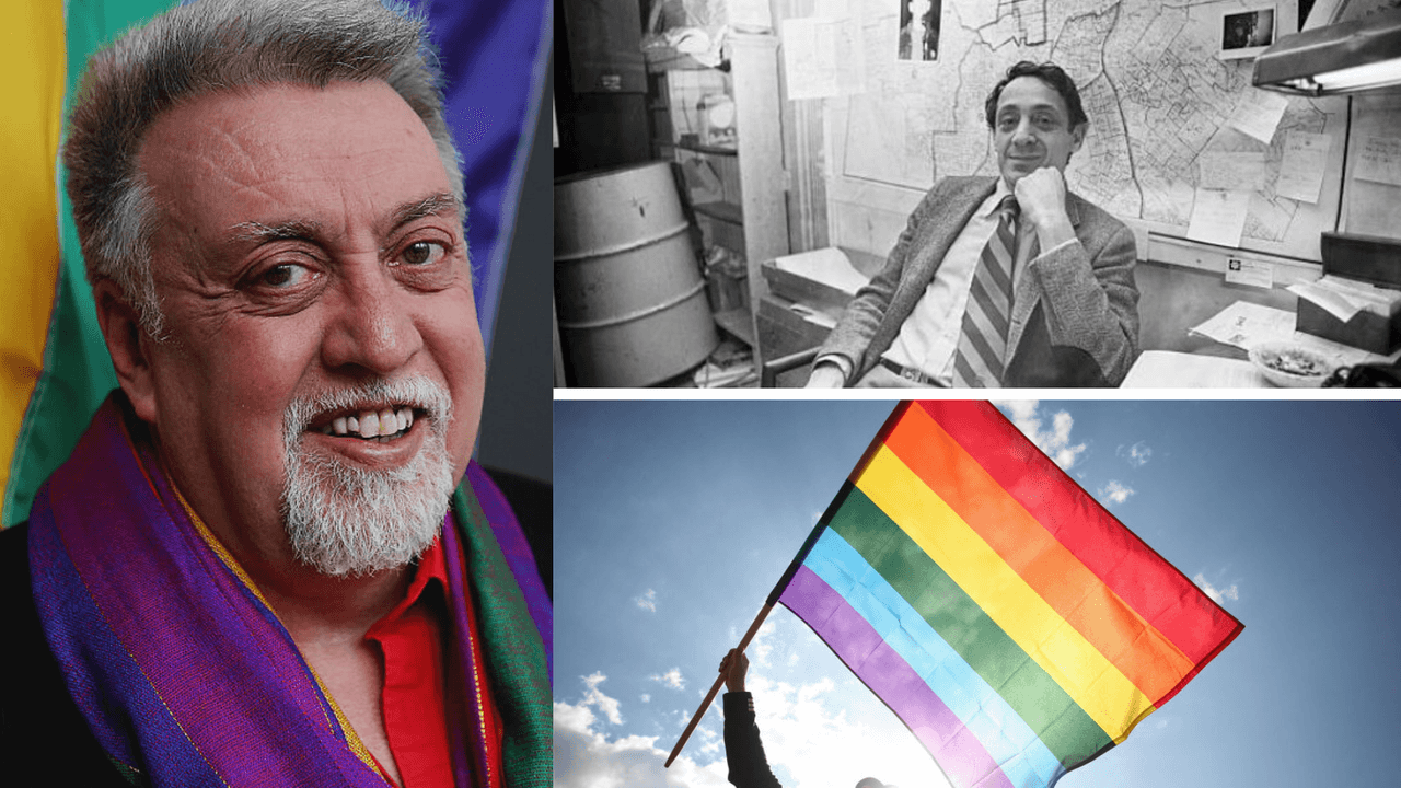 Gilbert Baker y Harvey Milk son de las figuras más reconocidad entre la comunidad LGBTQI+