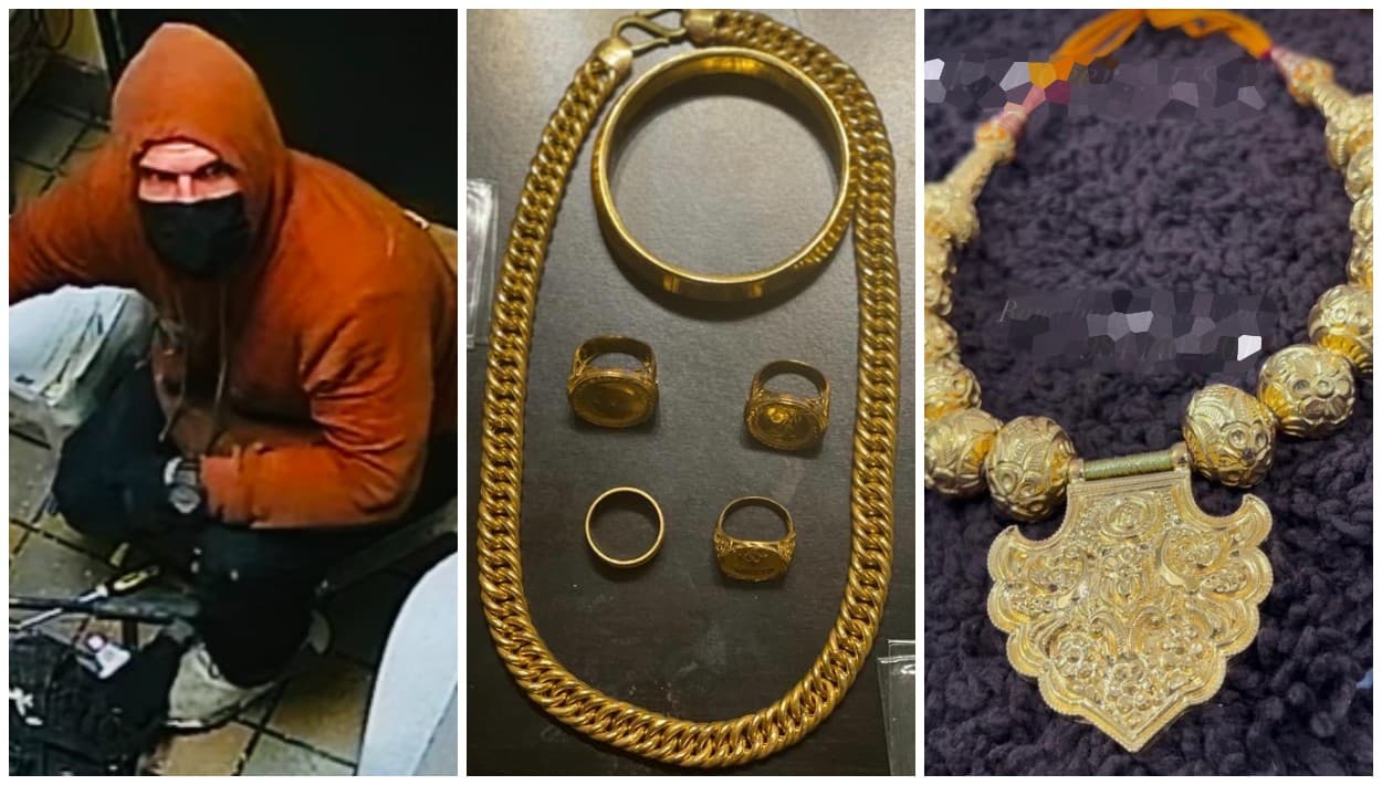Encuentran al presunto ladrón, pero no las joyas de oro que se sospecha robó en Riverside