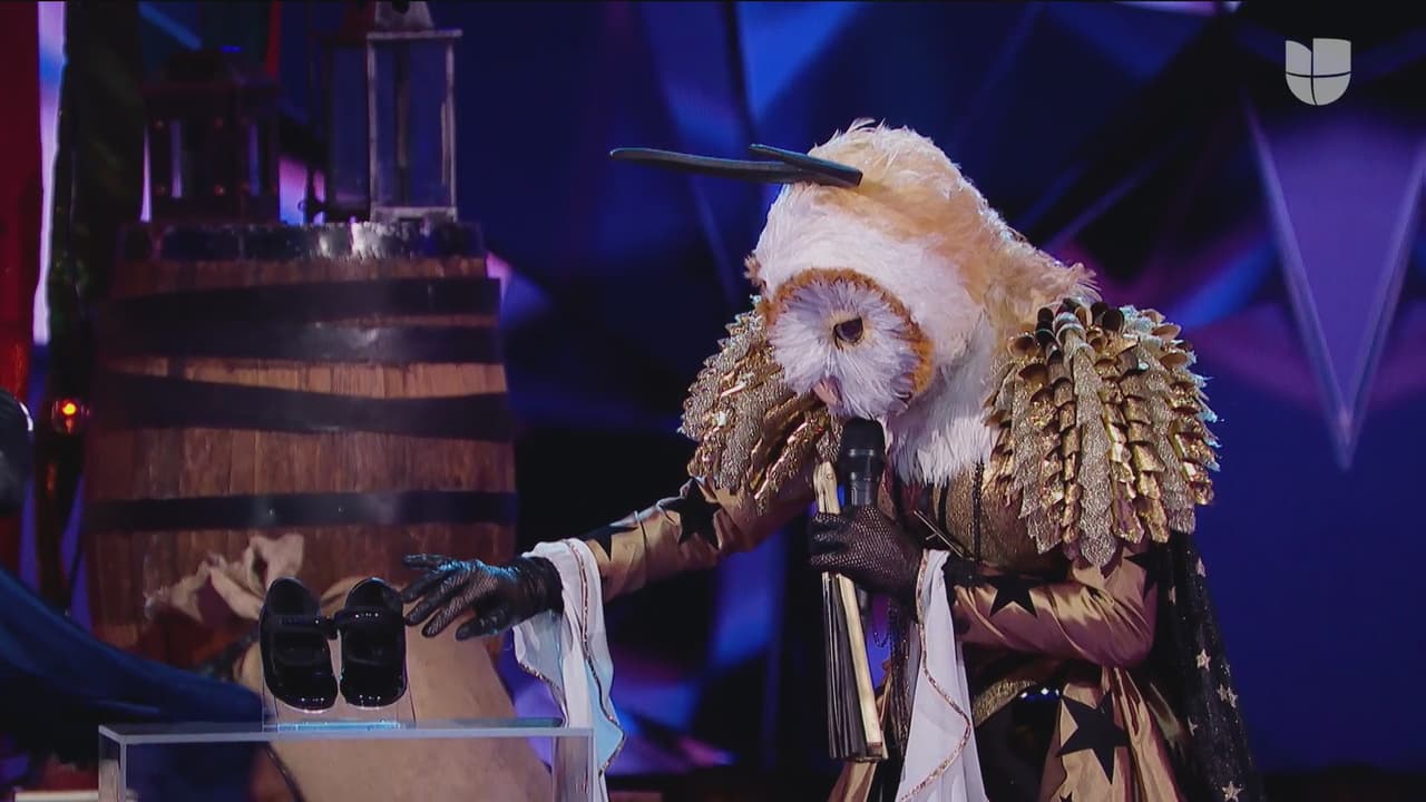 Lechuza trajo un par de zapatitos de charol para bailar tap, como pista física.