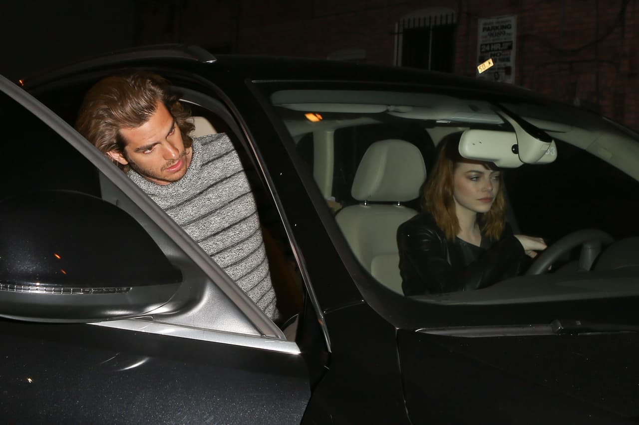 Los actores de “The Amazing Spiderman” disfrutaron de una original velada romántica.