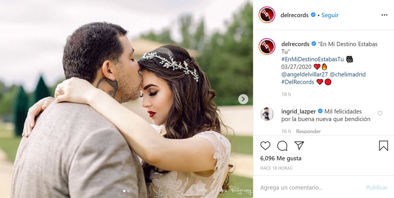 Sin dar mayores detalles, anunciaron que el próximo 27 de marzo compartirán un video sobre el íntimo enlace matrimonial.
<br>