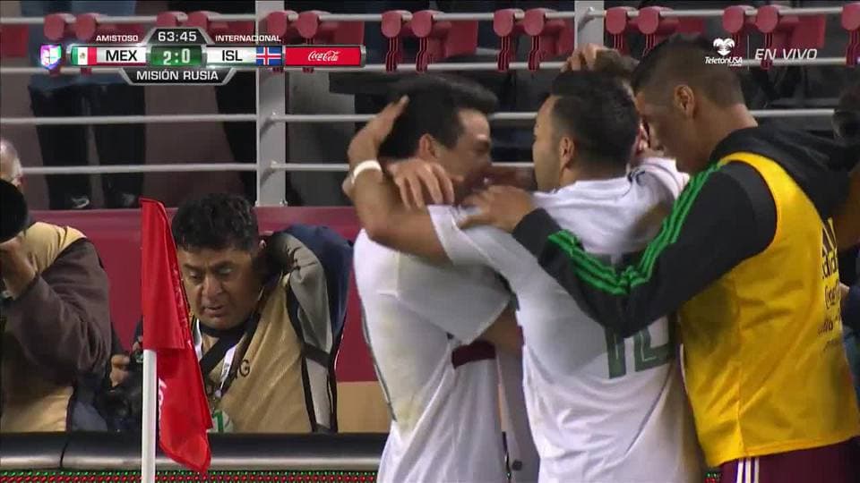 ¡GOOOL! Miguel Layún anota para Mexico