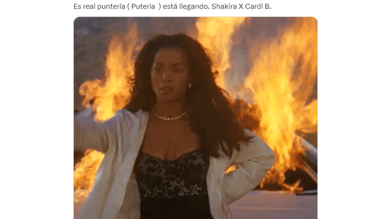 Fans reaccionan así a la colaboración de Shakira y Cardi B.