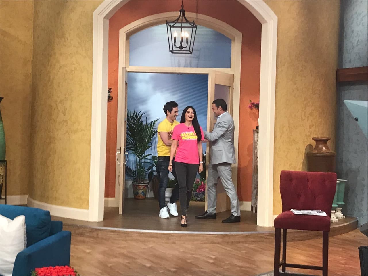 La pareja de actores, que además son marido y mujer, llegaron a contarnos todo sobre el nuevo proyecto en el que trabajan juntos.