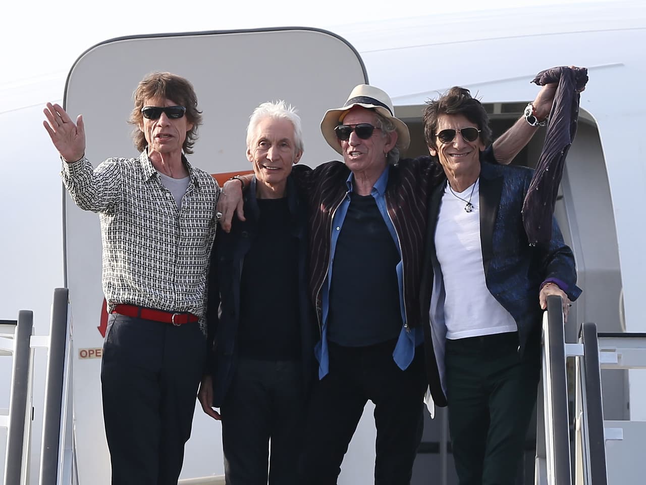 La llegada de Los Rolling Stones  a Cuba