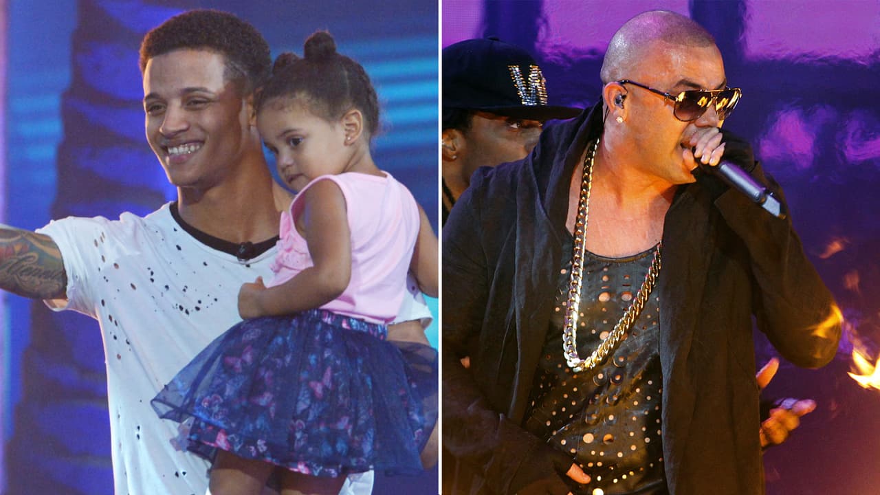 Otro que también es popular entre los chicos es Wisín. Christian quiere cantar con él.