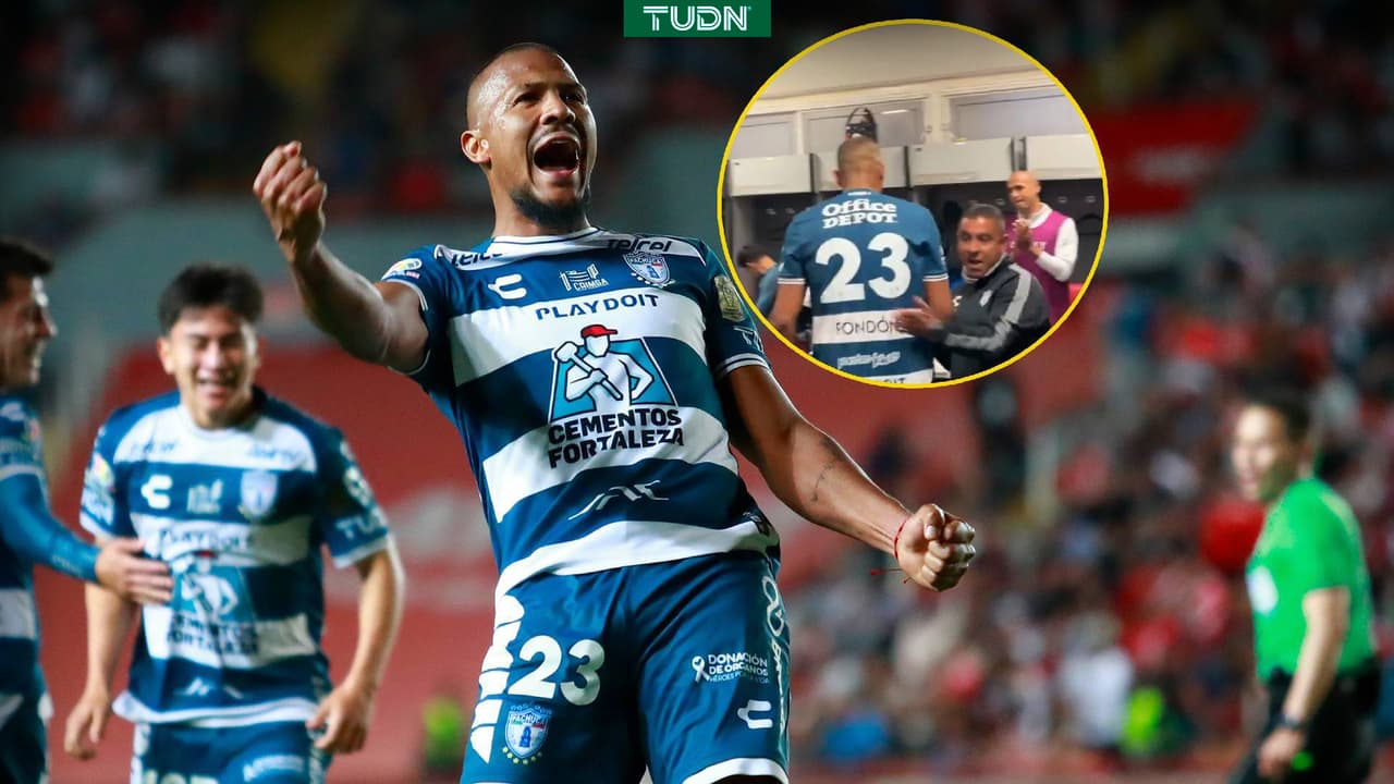 Así recibieron a Rondón en el vestidor tras su ‘hat-trick’