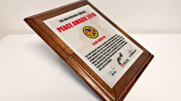 América nombrado 'Club de la Paz 2016'