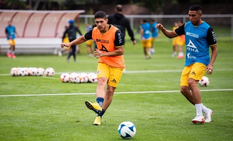 Atlético de San Luis entrena intensamente en su pretemporada y enfrentará al Leon este sábado en un partido amistoso.