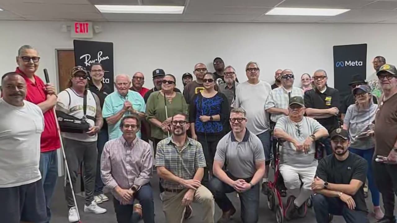Meta regalará lentes con inteligencia artificial a veteranos ciegos