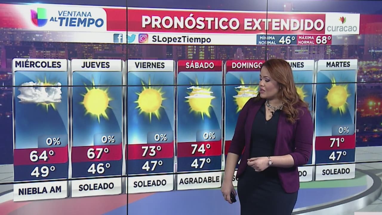 Niebla densa para la mañana de este miércoles en Arizona