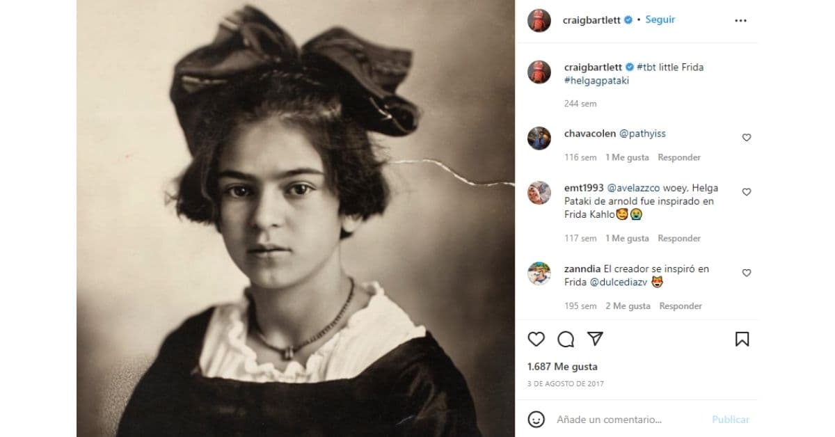 Frida Kahlo y Helga Pataky