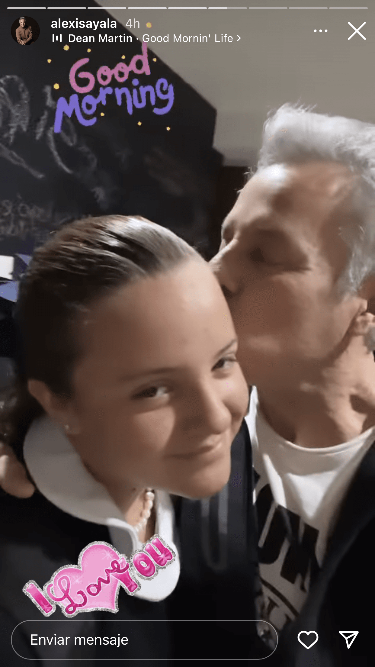 "Que siempre tiene que ir por el 'sí' en la vida, lo que la haga sentir bien". 
<br>