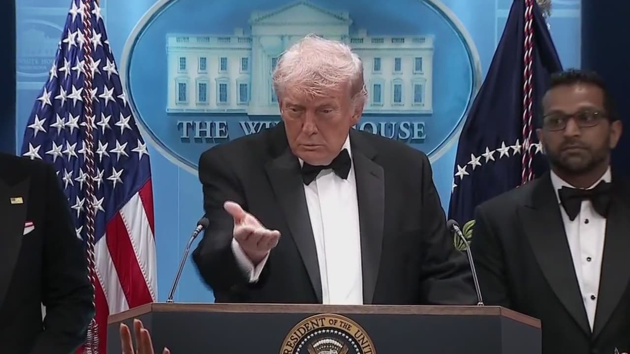 Sospechoso habría actuado solo; Donald Trump responde preguntas de prensa por incidente en Cena de Corresponsales