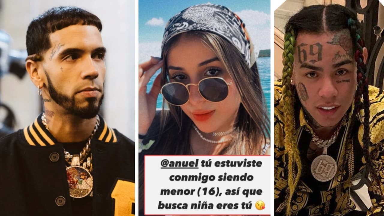 Mujer que acusó a Anuel de haber "estado con ella siendo menor" dice que Tekashi la amenazó