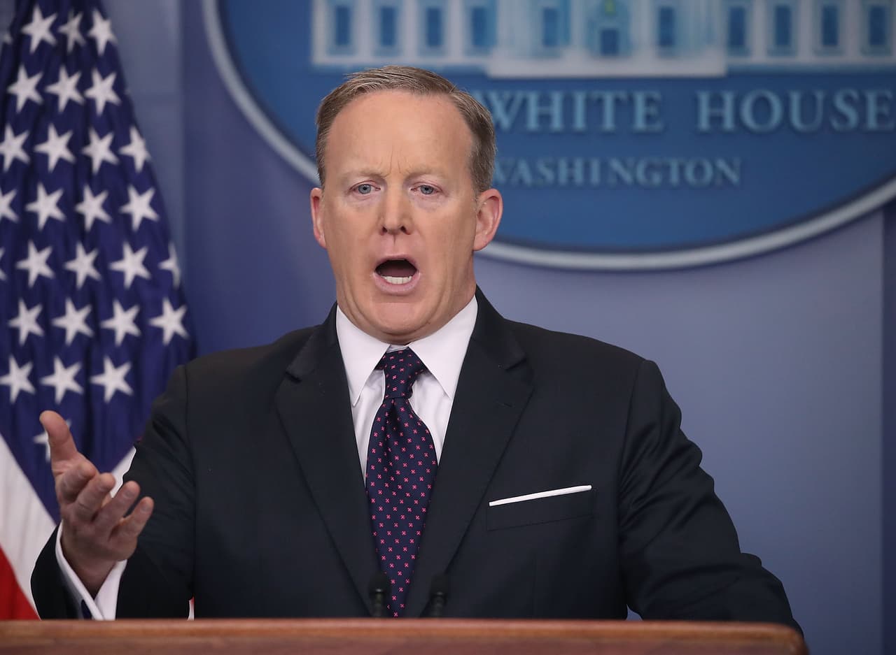 Sean Spicer, secretario de prensa de la Casa Blanca