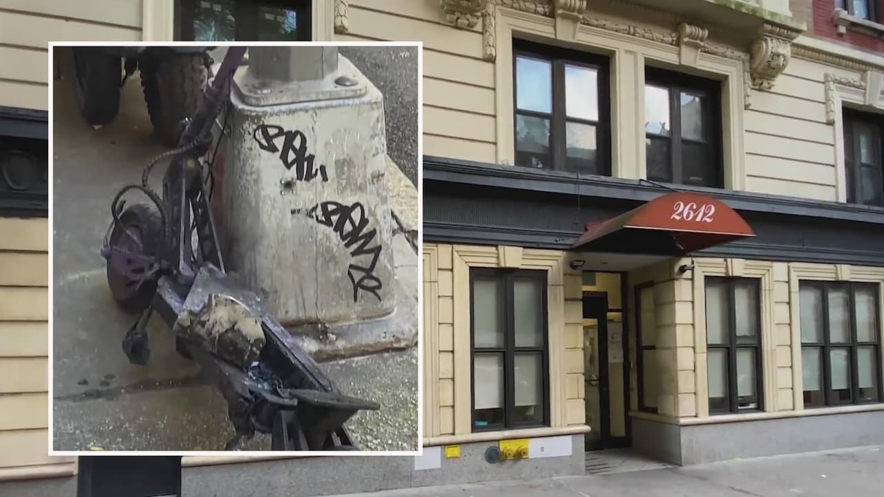 Incendio en Manhattan, provocado por patineta eléctrica, deja 2 hombres en estado crítico