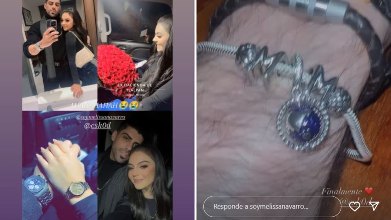 Massad y Melissa presumen su primer encuentro en México.