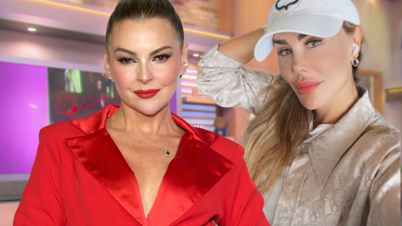 Marjorie de Sousa reacciona al cambio en el rostro de Ninel Conde