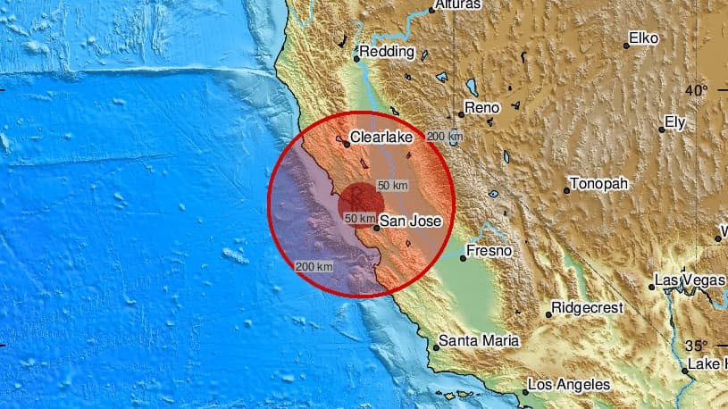 Este sábado por la madrugada se registró un sismo de magnitud 3.6 con epicentro en El Cerrito, el cual sacudió con intensidad una gran parte del Área de la Bahía. 
<br>
<br>El Servicio Geológico Nacional informó que el epicentro tuvo lugar en la Falla de Hayward, una de las que representa mayor riesgo para la región. 
<br>
<br>Estudios de esa agencia federal, como del que hablaremos a continuación, señalan que esta falla es la que tiene más probabilidades de desencadenar el megaterremoto llamado 'The Big One'.