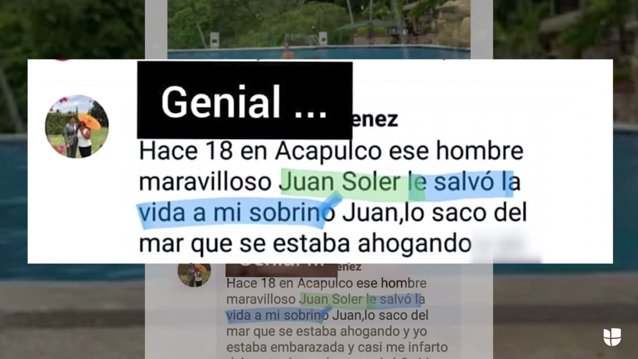 "Bendiciones a toda su familia. Gracias por compartir este recuerdo", respondió el protagonista de 'La mexicana y el güero'.
<br>