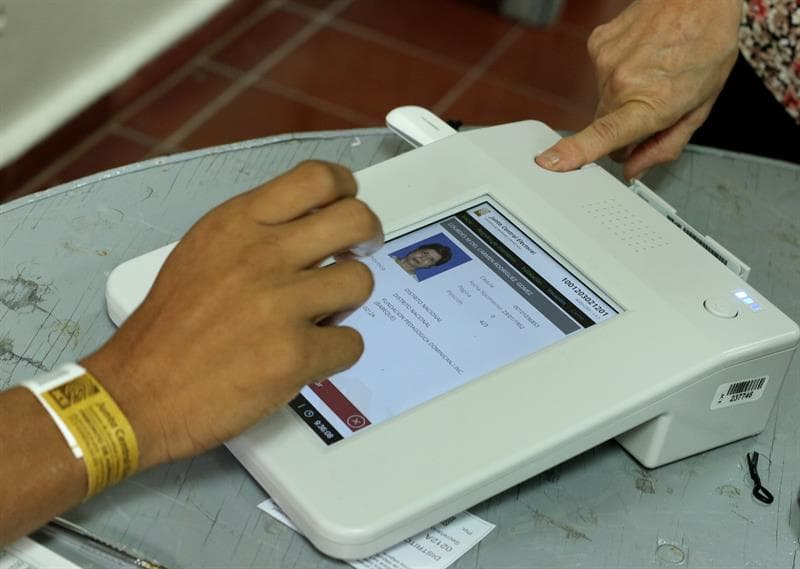 En Santo Domingo funcionó el sistema electrónico.