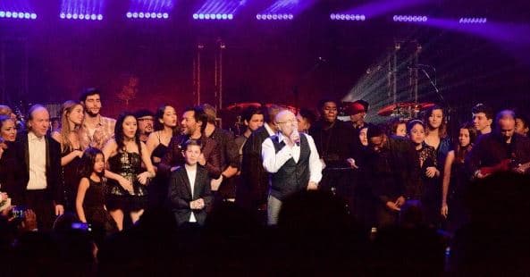 Fue una gala emotiva, llena de estrellas y nuevos talentos musicales.