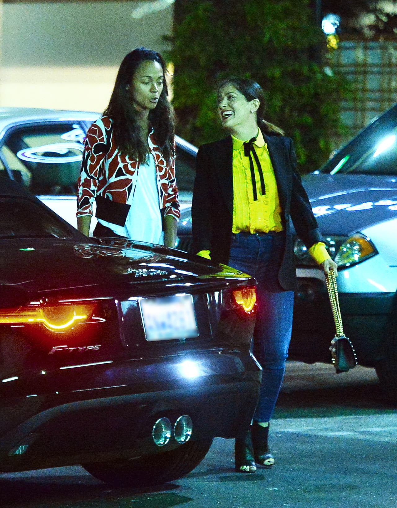 Dos importantes latinas en Hollywood, reunidas para una linda noche.