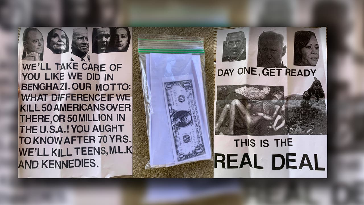 "Perturbadores mensajes": amenazan a residentes de Carolina del Norte que votaron por Joe Biden