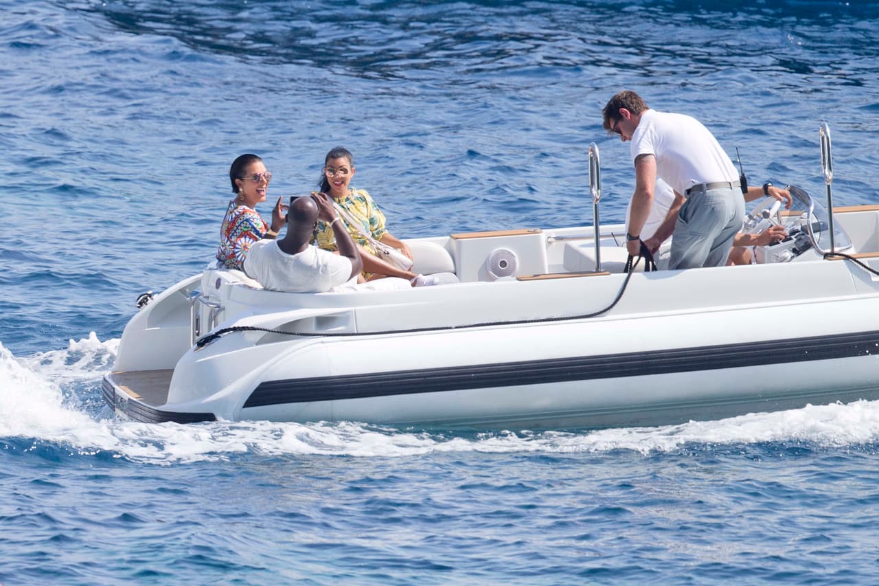 Como de costumbre sus vacaciones son a todo lujo.