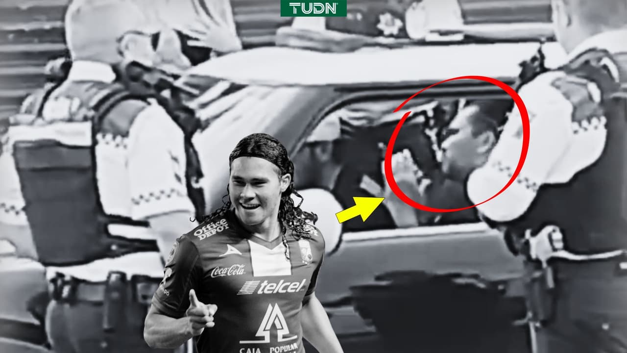 Captan al 'Gullit' Peña detenido por manejar en estado de ebriedad