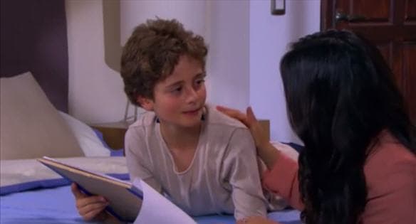 Nicolás decidió seguir los pasos de su madre en la actuación, él ya debutó hace un par de años en la telenovela 'La Gata'.