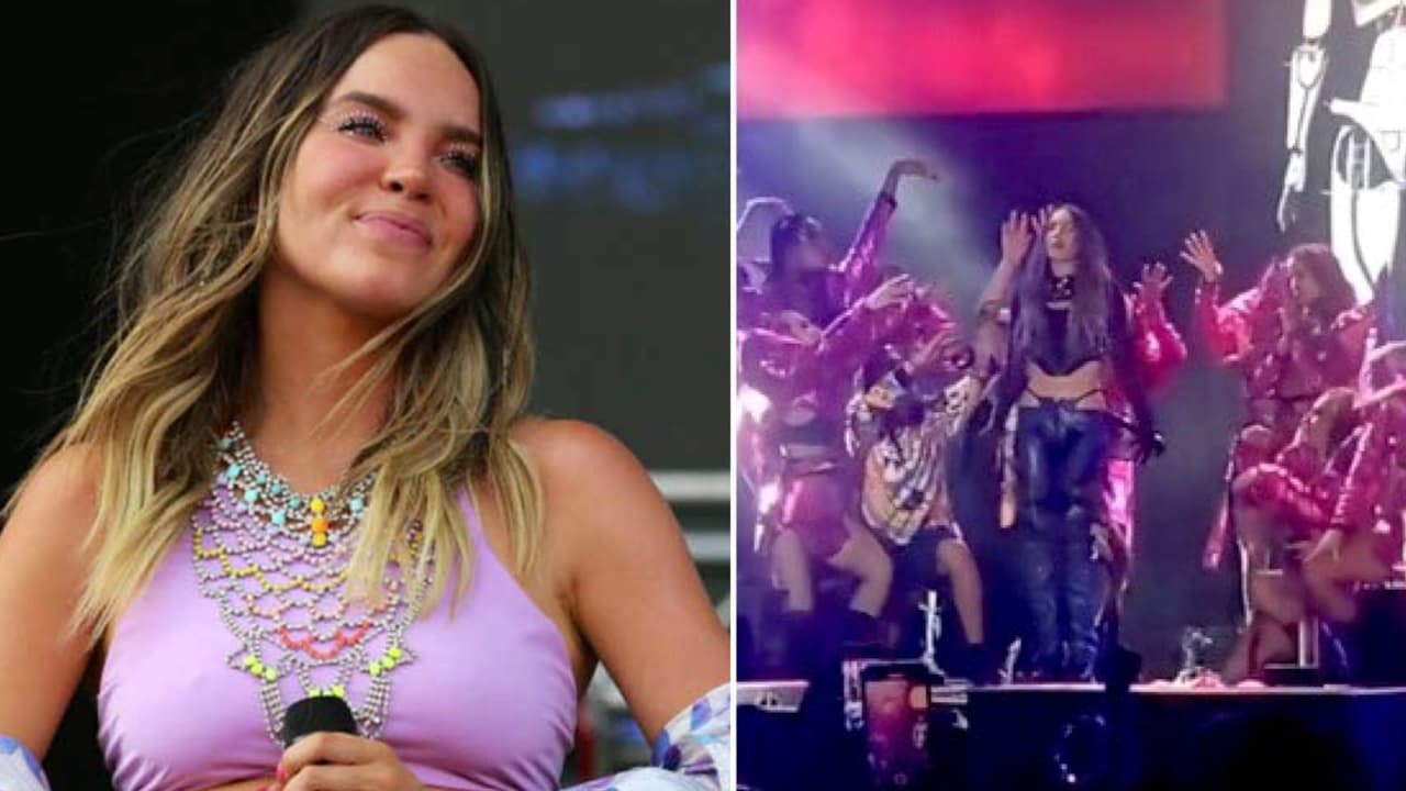 Belinda tiene su propio rezo y se hace llamar “La patrona de los enculados”: así fue la plegaria en el show