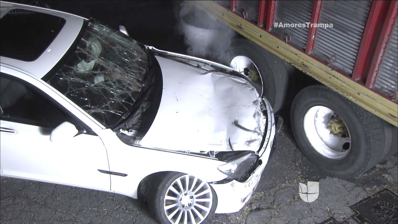 ¡Esteban chocó! Por eso siempre hay que ver el camino.