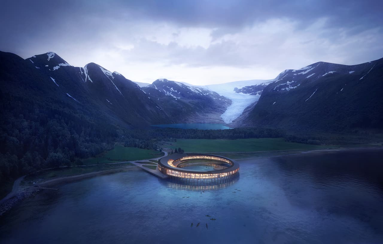 Se llama el Svart y apenas se está empezando a construir en el norte de Noruega. Su diseño es una promesa y la búsqueda de espacios que permitan conocer lugares espectaculares que necesitan protección pero realizando un turismo más consciente.