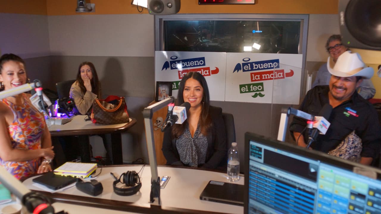 Así fue la divertida entrevista de 'El Bueno, La Mala y El Feo' con Salma Hayek.