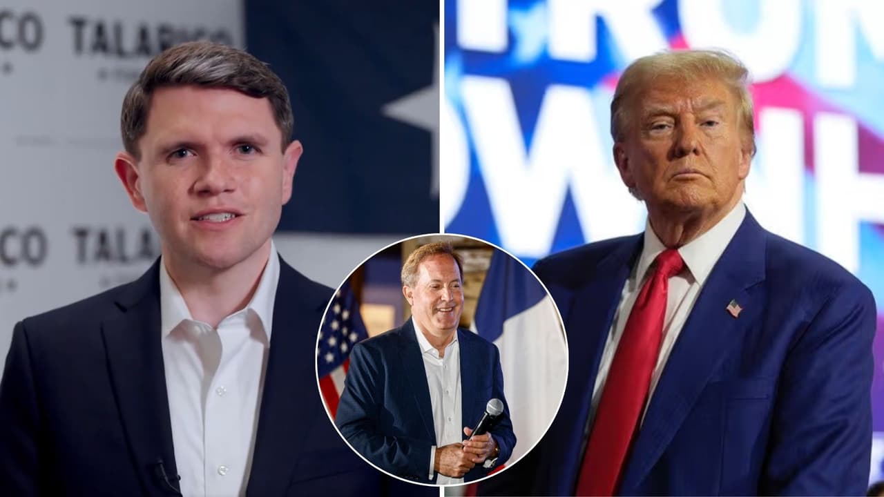 Trump, Talarico, Abbott y otros políticos reaccionan al virtual triunfo de Ken Paxton en primaria de Texas