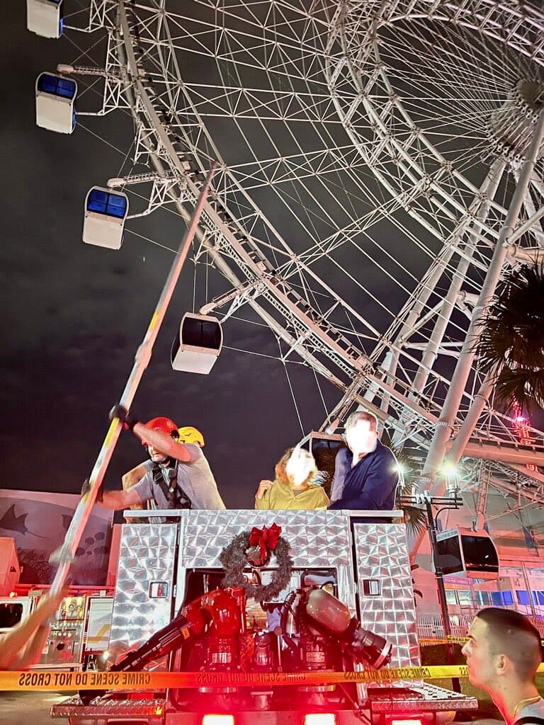 Rescate en ICON Park de Orlando