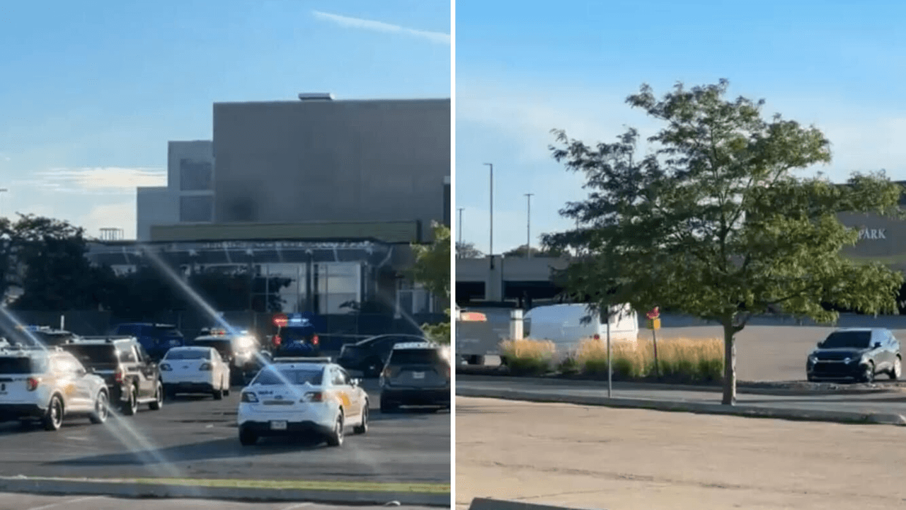 Reportan un tiroteo en el North Riverside Park Mall entre dos parejas